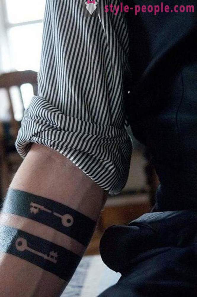 Blekvork tetovaža: poseban stil