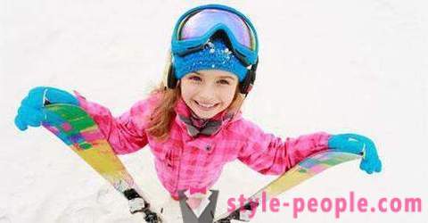Kako odabrati skije za rast djeteta?