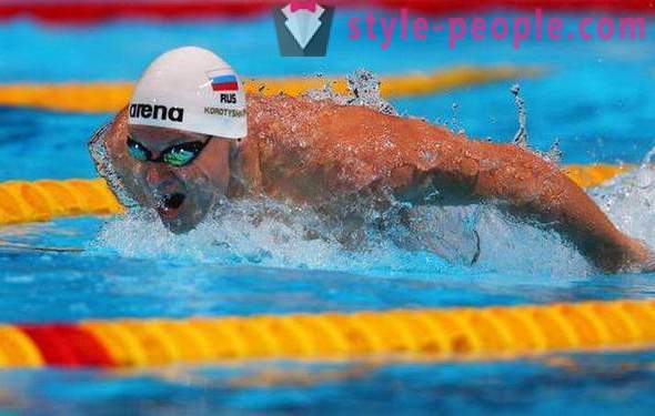 Evgenij Korotyshkin: poznati ruski plivač