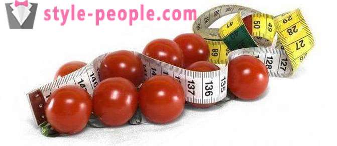 Rajčica dijeta za mršavljenje: izborniku Postavke, ocjene. Kalorija svježa rajčica