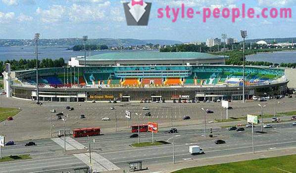 Središnja stadion, Kazan povijest, adresa i kapacitet