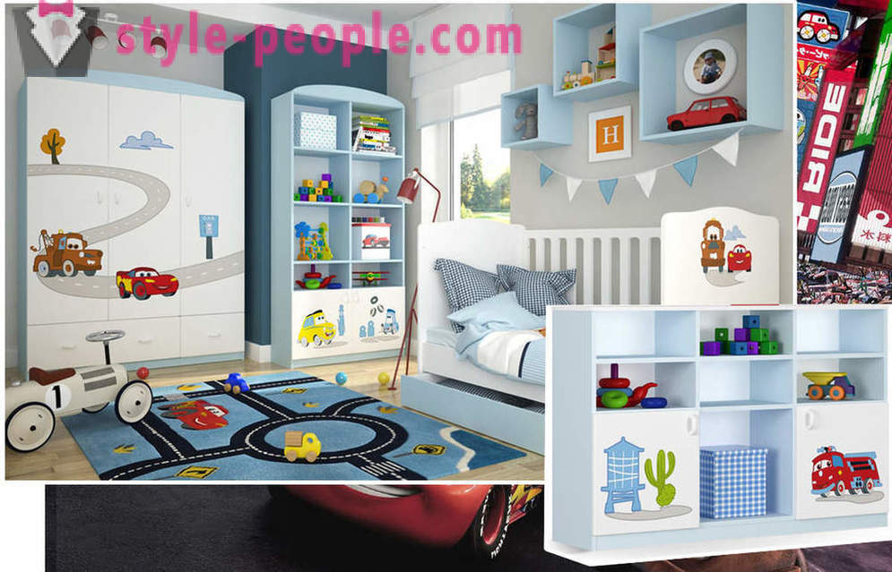 8 stilski interijera rješenja za dječju sobu
