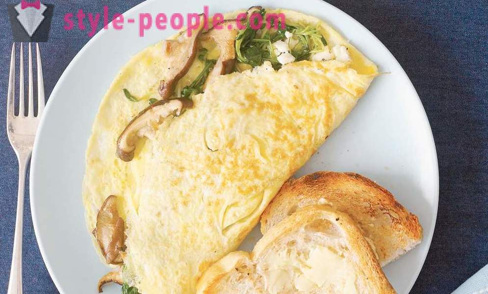 Rano ujutro, ili 5 originalnih omelets za doručak