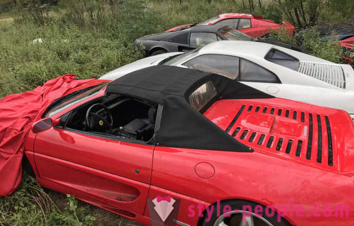U SAD-u, pronašli smo polje napuštenih automobila Ferrari