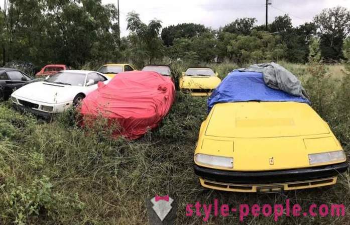 U SAD-u, pronašli smo polje napuštenih automobila Ferrari