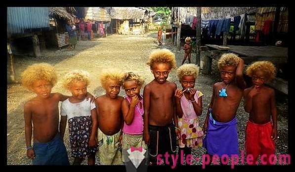 Priča o crnim stanovnicima Melanezija s plave kose
