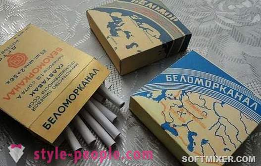 Povijest od najpopularnijih cigareta u SSSR-u