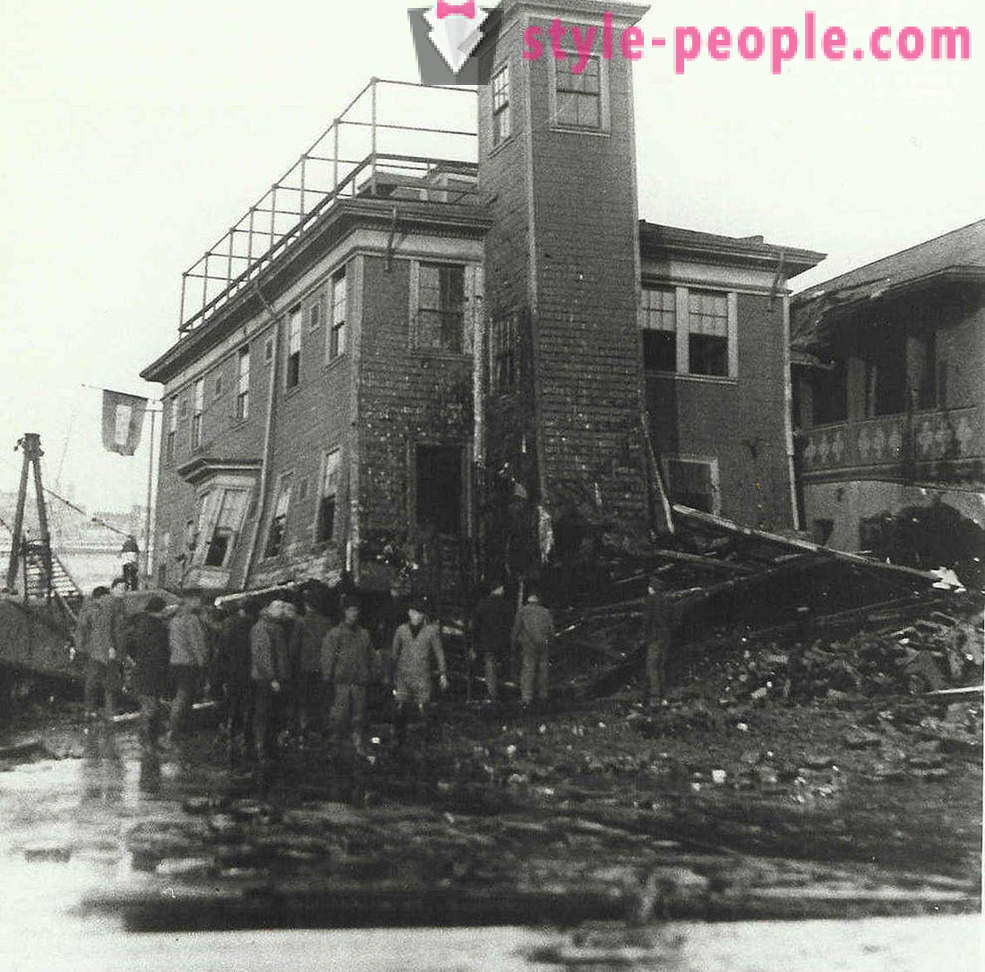 Povijesni snimke poplava šećera u Bostonu