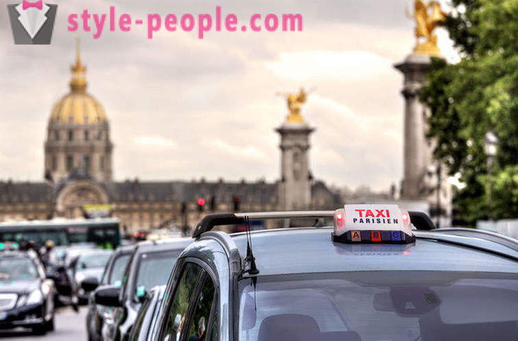 Taksi usluga u različitim zemljama