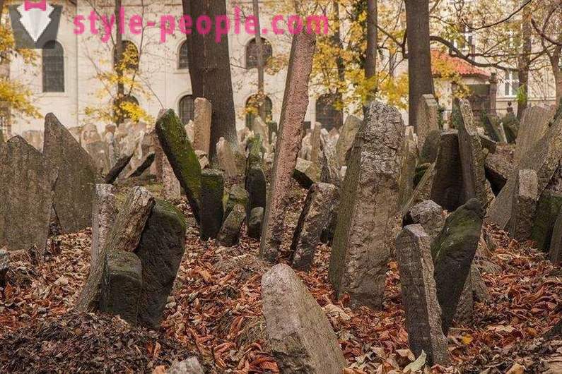 Židovsko groblje višeslojni u Pragu
