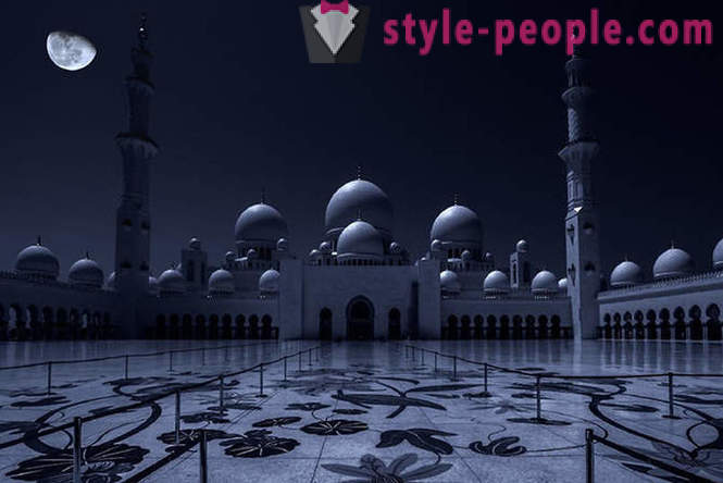 Zayed Džamija Sheikh - glavni izlog neispričana bogatstvo Emirata Abu Dhabi