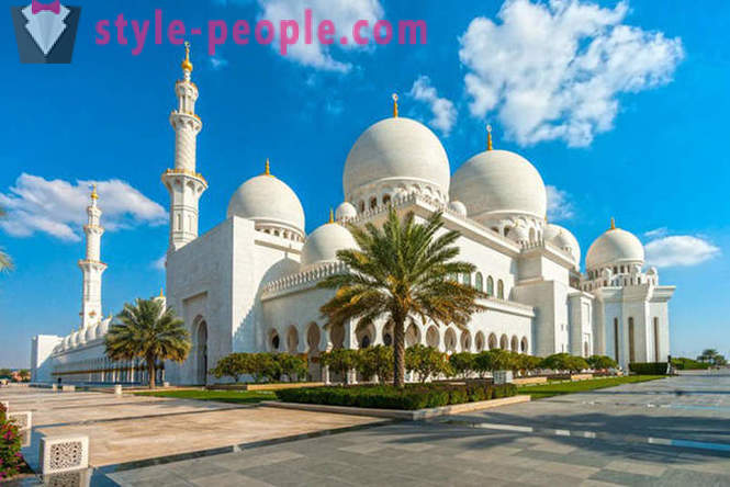 Zayed Džamija Sheikh - glavni izlog neispričana bogatstvo Emirata Abu Dhabi