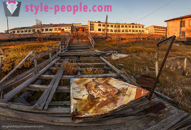 Napušteno selo Čukotsko Valkumey