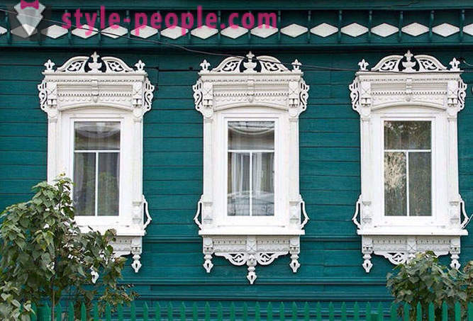 Što razgovor prozorskih okvira ruskih kuće