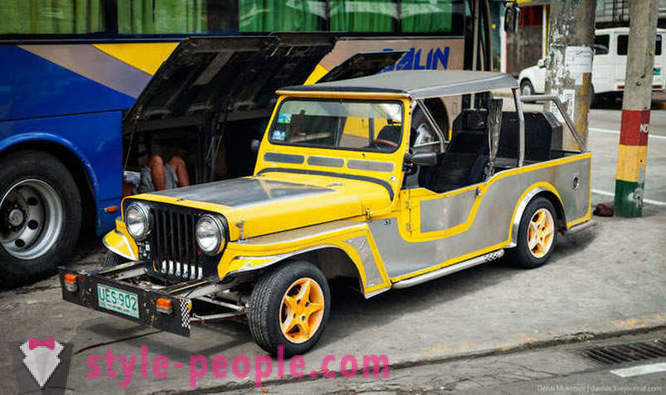 Svijetlo filipinski jeepney