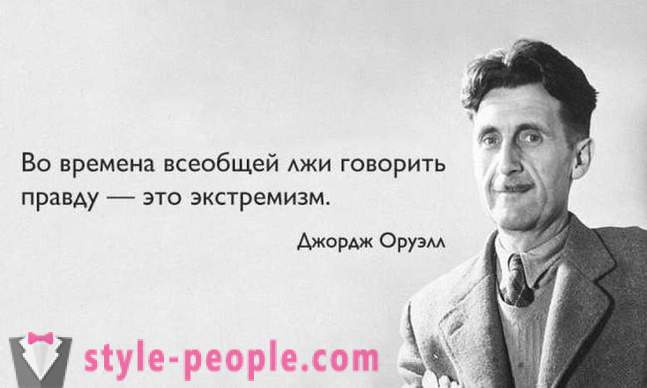 25 proročke citati George Orwell