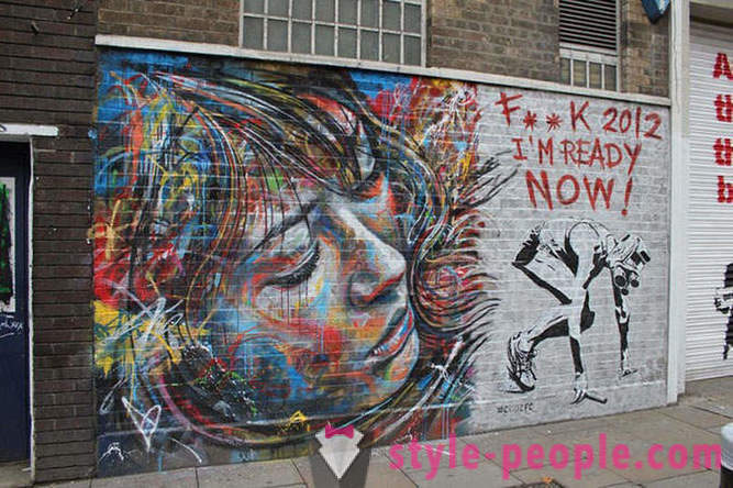 Primjeri nevjerojatna street art David Walker
