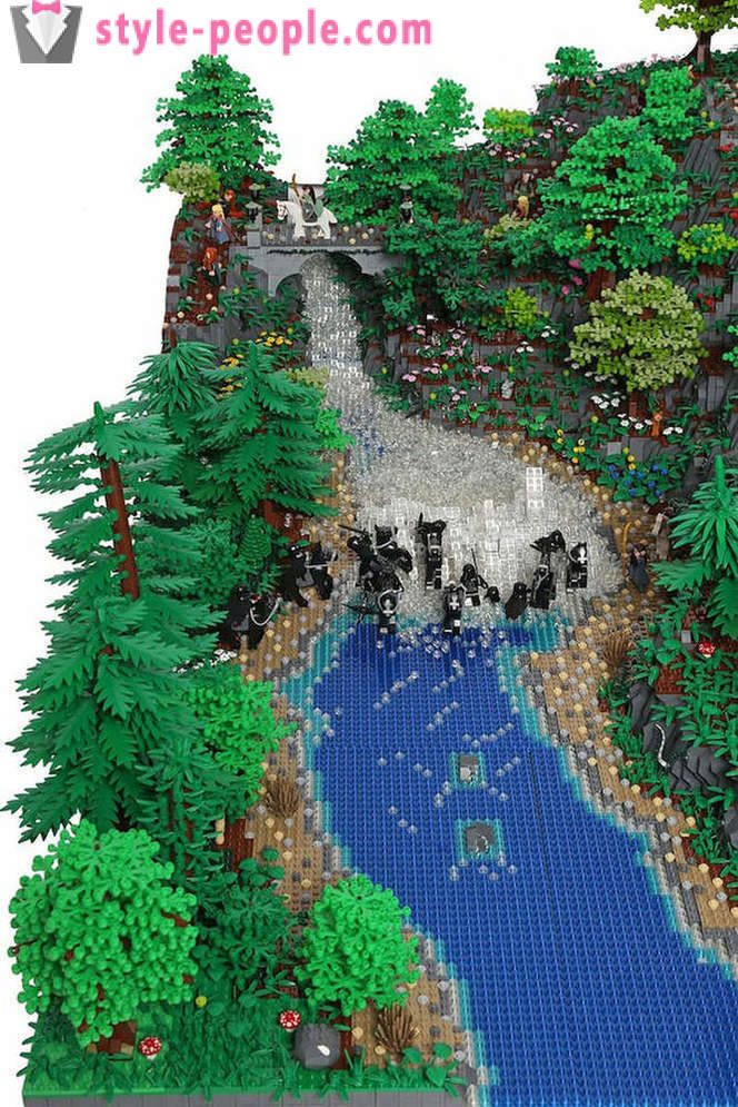„Gospodar prstenova” od 200.000 LEGO-dijelova