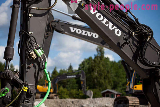 Poligon Volvo građevinski strojevi u Švedskoj