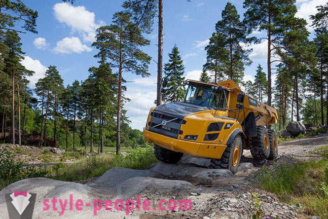 Poligon Volvo građevinski strojevi u Švedskoj