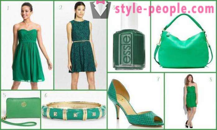 Boja Emerald: ono pravilno kombinirati odjeću