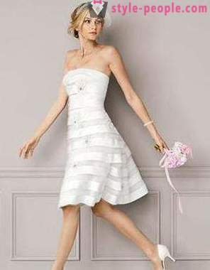 Lacy bijele haljine kratke