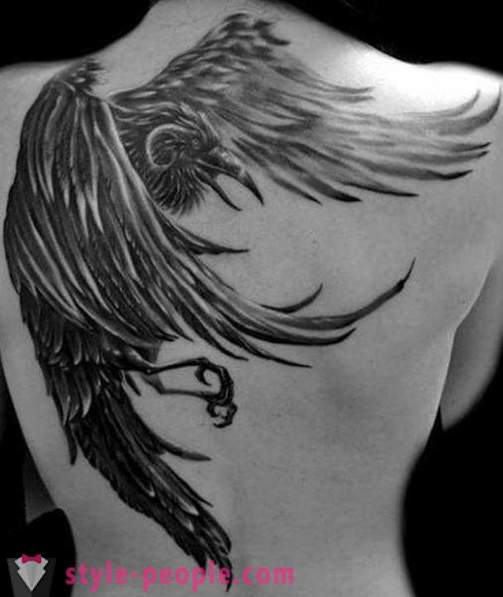 Vrste i vrijednost tetovaže „ptica”
