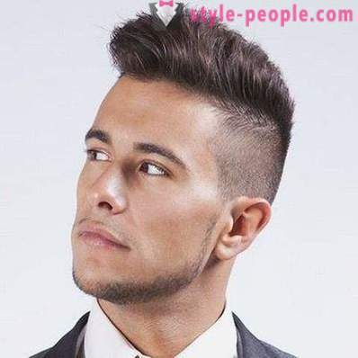 Muška elegantna frizura (foto)