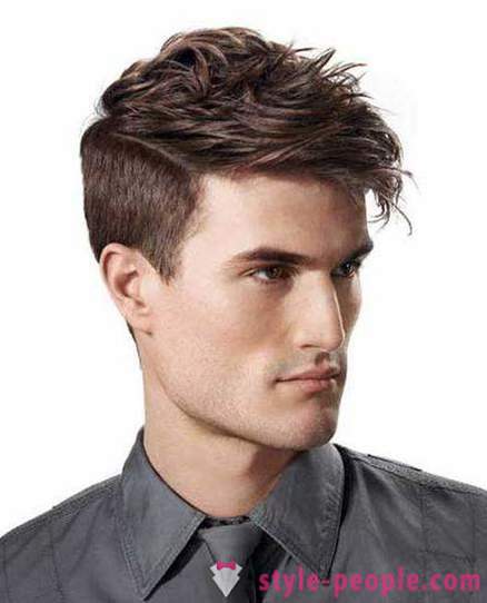 Muška elegantna frizura (foto)