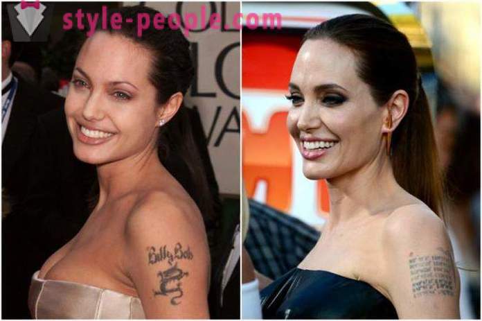 Star tetovaže: Angelina Jolie