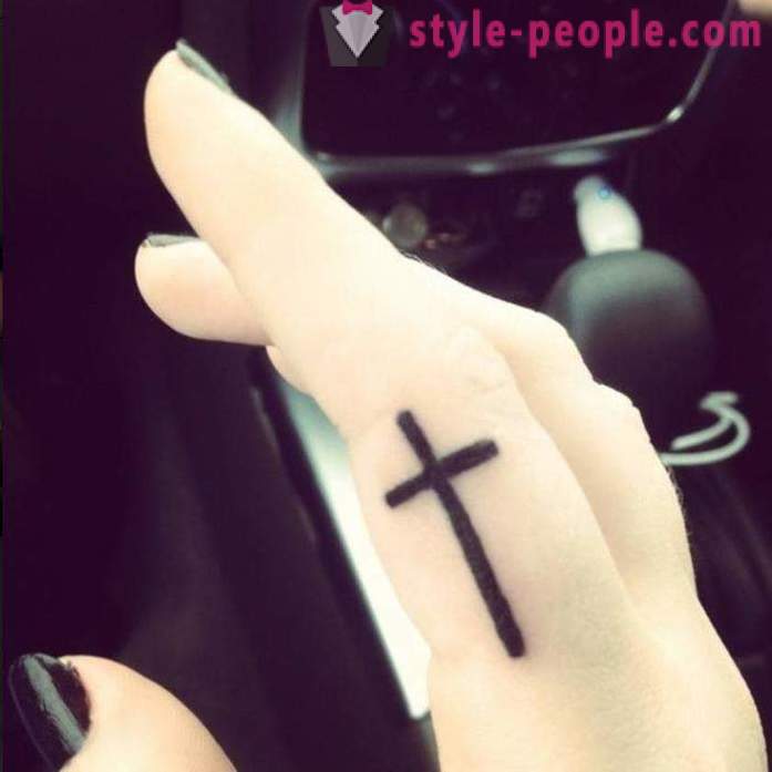 „Križ” - tetovaža s posebnim značenjem