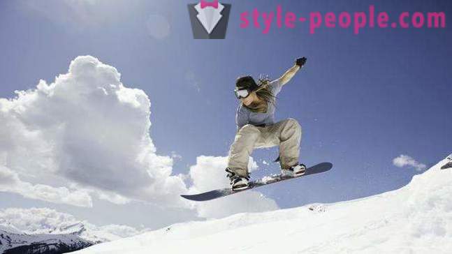 Snowboarding. Oprema za skijanje, snowboarding. Snowboarding za početnike