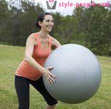 Vježba na fitball mršavljenje. Najbolji vježbe (fitball) za početnike