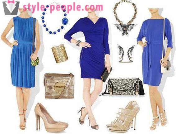 Plava haljina: što će nositi. Preporuke i ideje