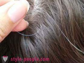 Zašto kosa skrenuti siva: Kako usporiti taj proces