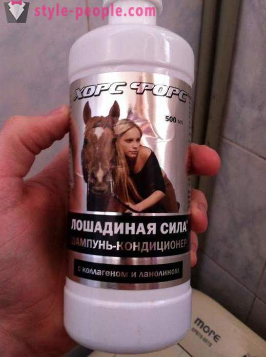 Šampon „Konjska snaga”. potrošačke recenzije