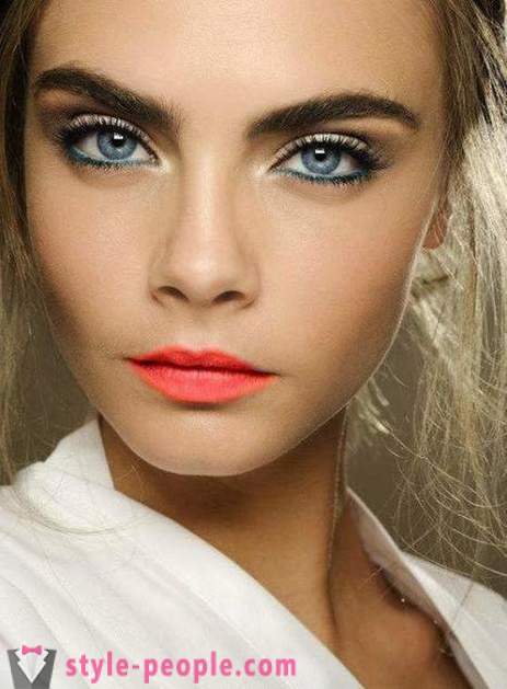 Pravo make-up za plave oči